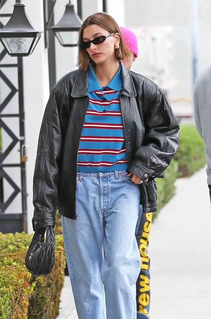 Hailey Bieber Polo Loewe