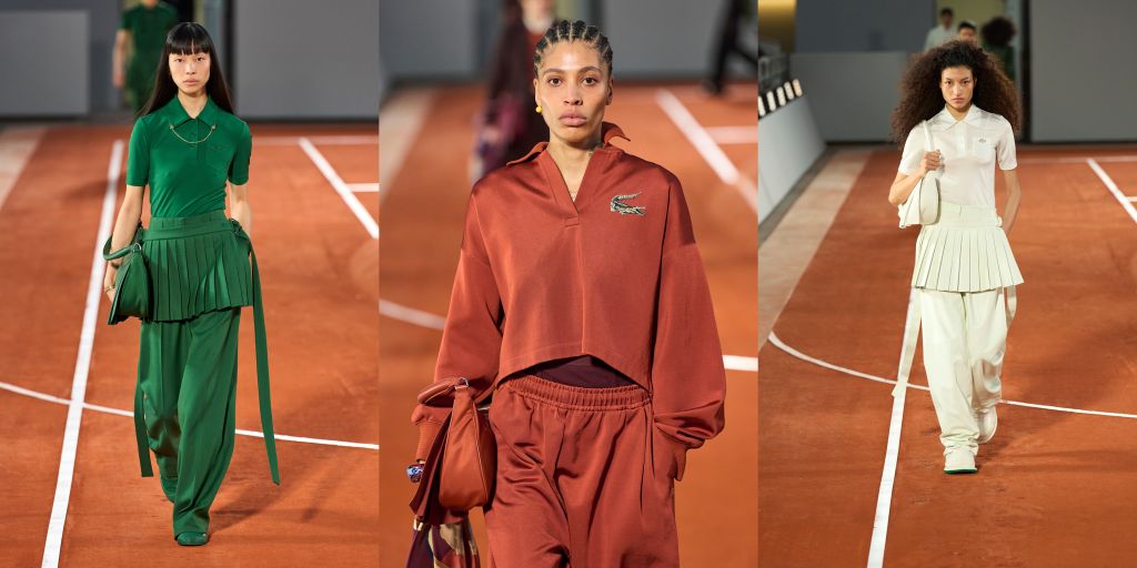 Tendance Polo Défilé Lacoste Automne Hiver 2024